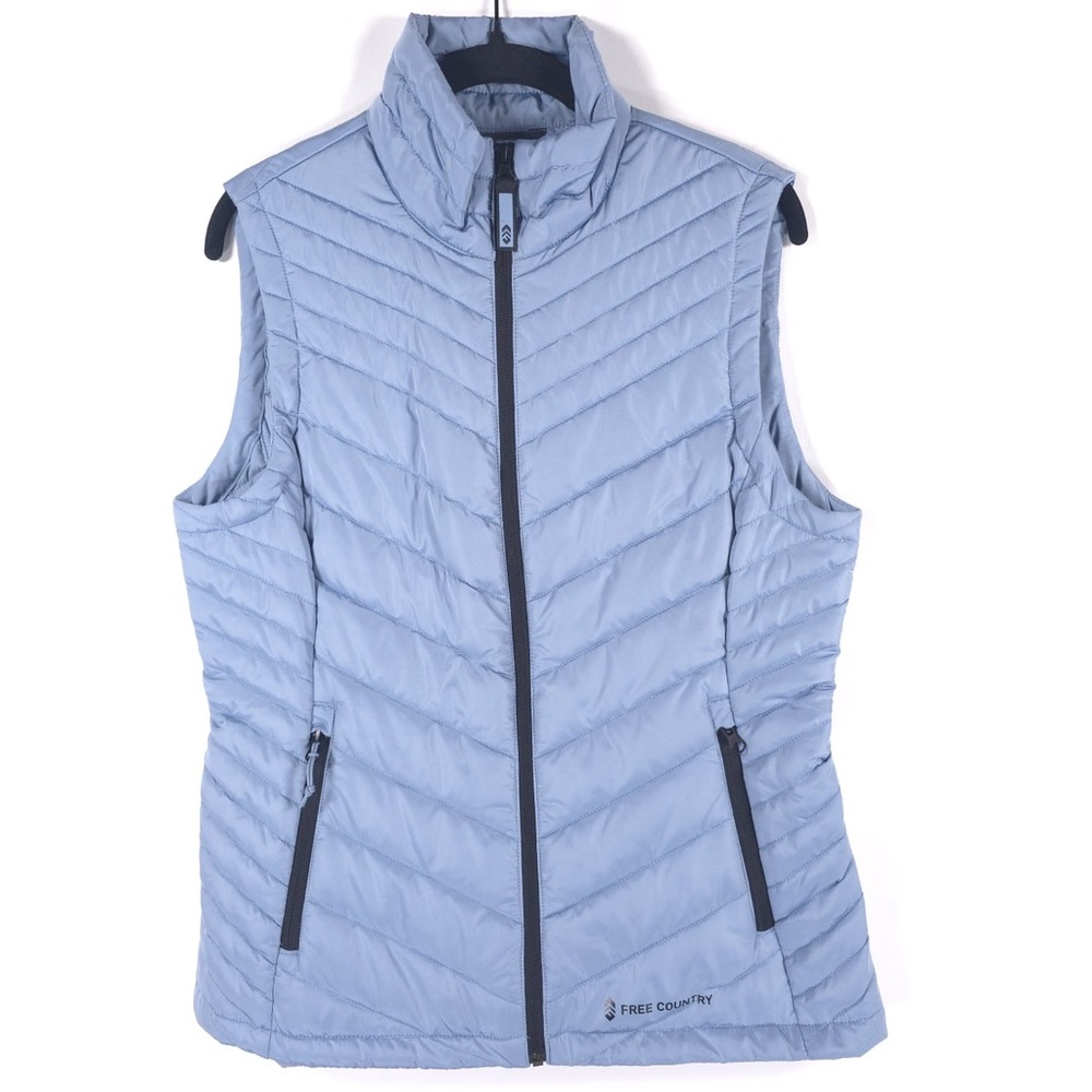 FREE‎ COUNTRY Puffer Full Zip Vest Size SMALL